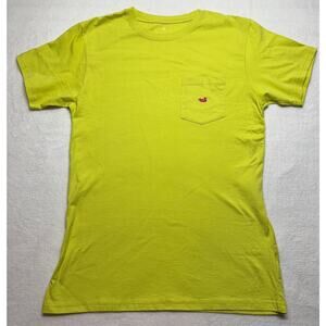 Southern Marsh Duck T-Shirt Womens Large Neon‎ Green New